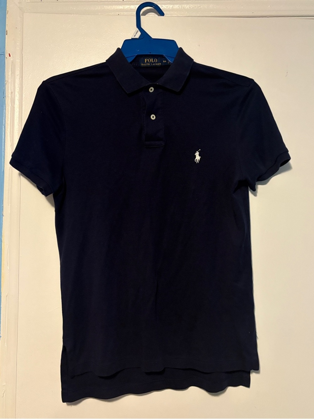 Polo by Ralph Lauren Navy Polo with White Pony
